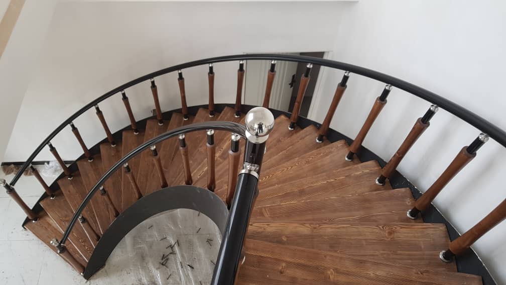 بهترین صنایع پله پیچ و نرده استیل در تنکابن