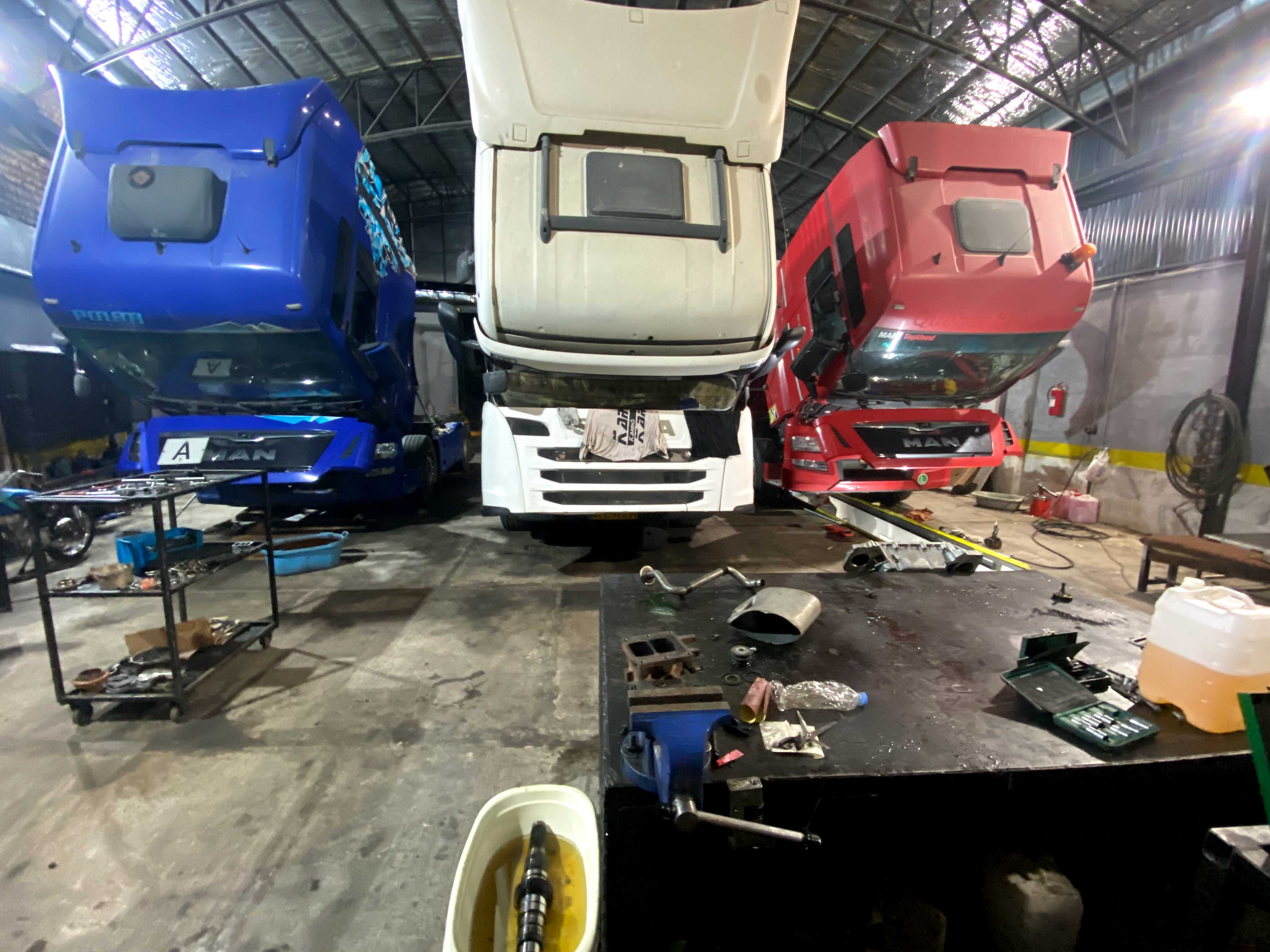 تعمیرگاه تخصصی اسکانیا و مان محمد در گرگان